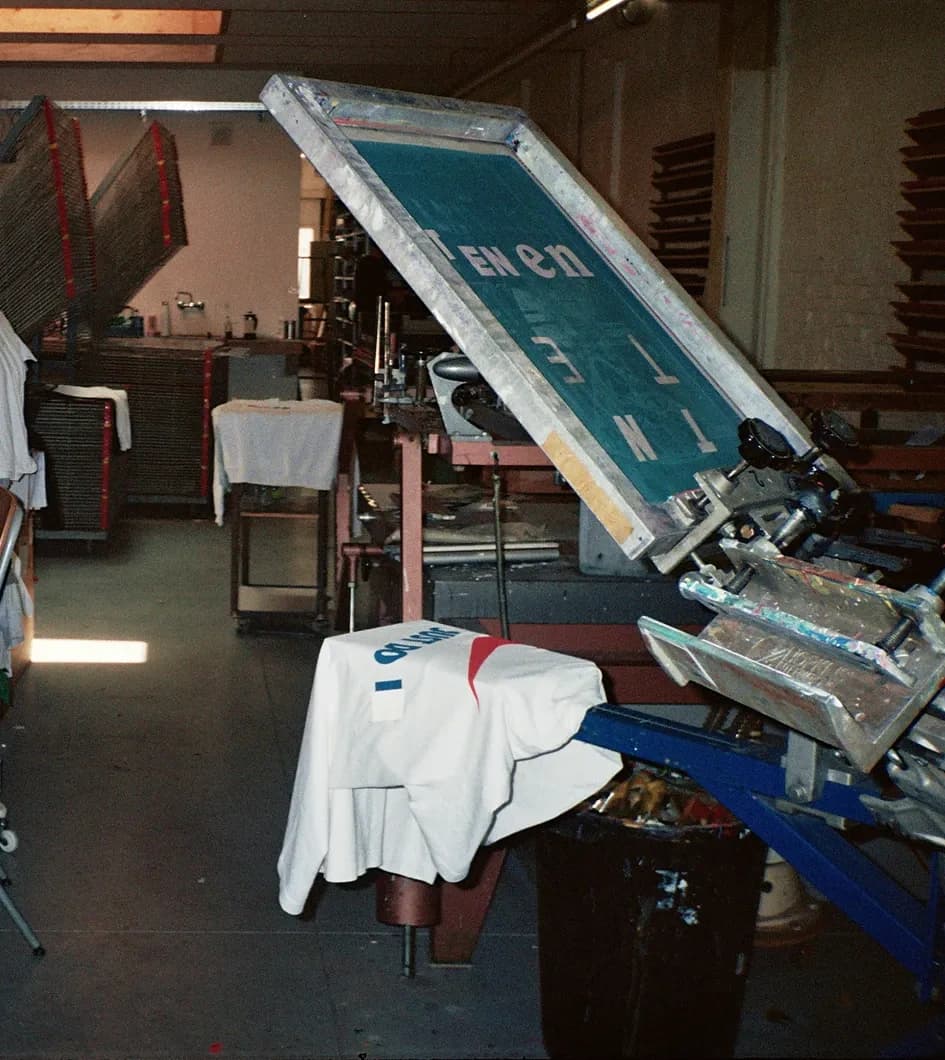 Behind the scenes of Tien clothes production