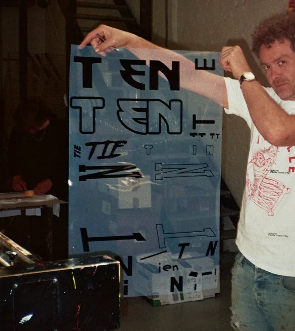 Behind the scenes of Tien clothes production