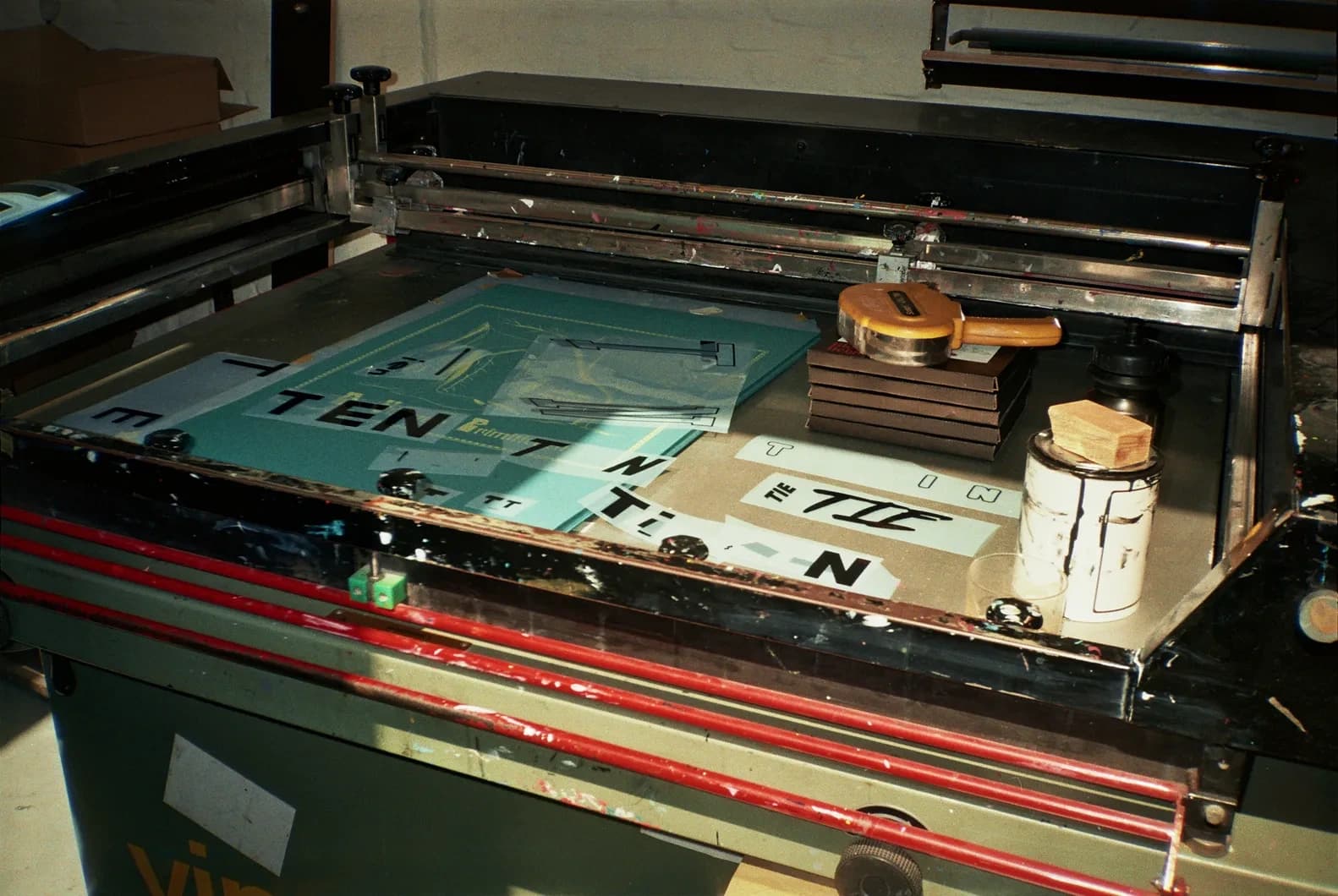 Behind the scenes of Tien clothes production