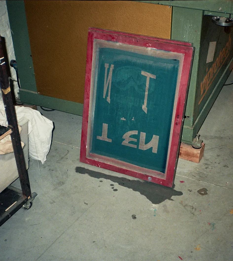 Behind the scenes of Tien clothes production