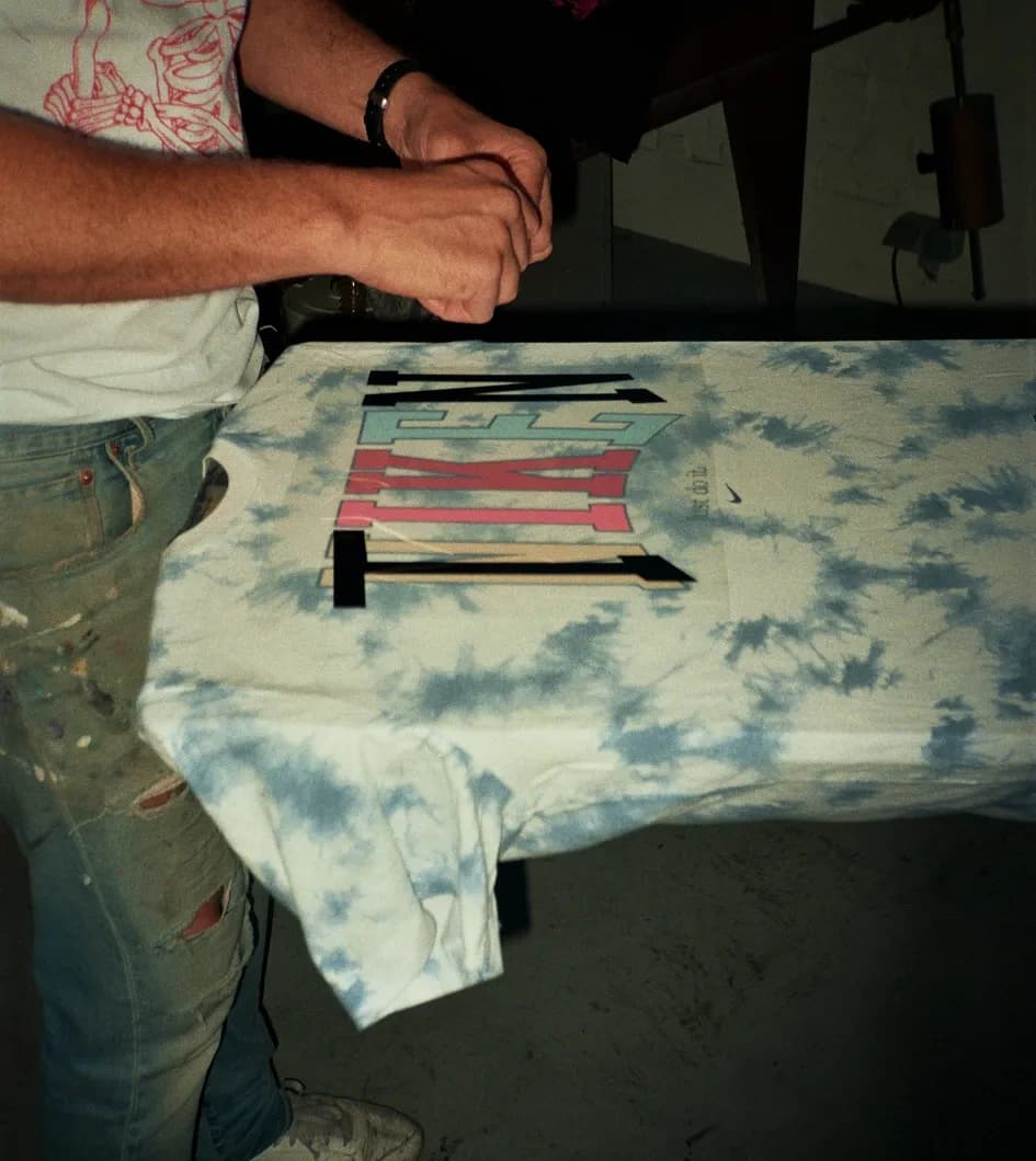 Behind the scenes of Tien clothes production